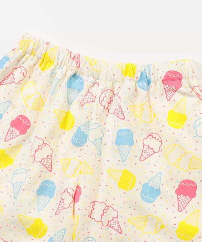 冰淇淋圖案套頭睡衣