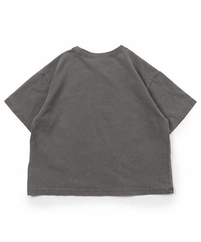 顏料印花短袖襯衫