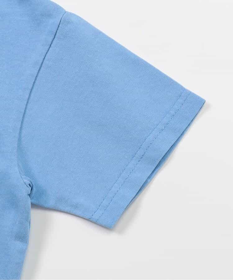 顏料印花短袖襯衫