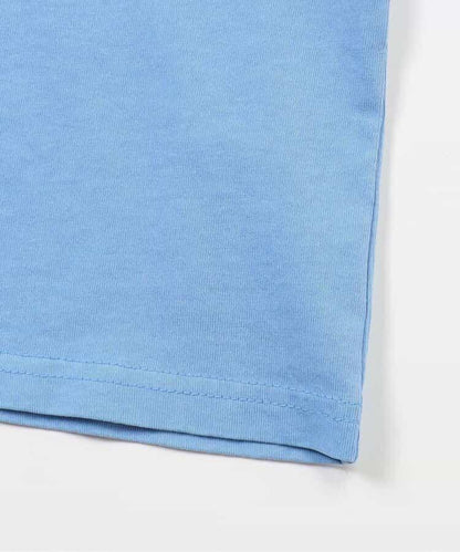 顏料印花短袖襯衫