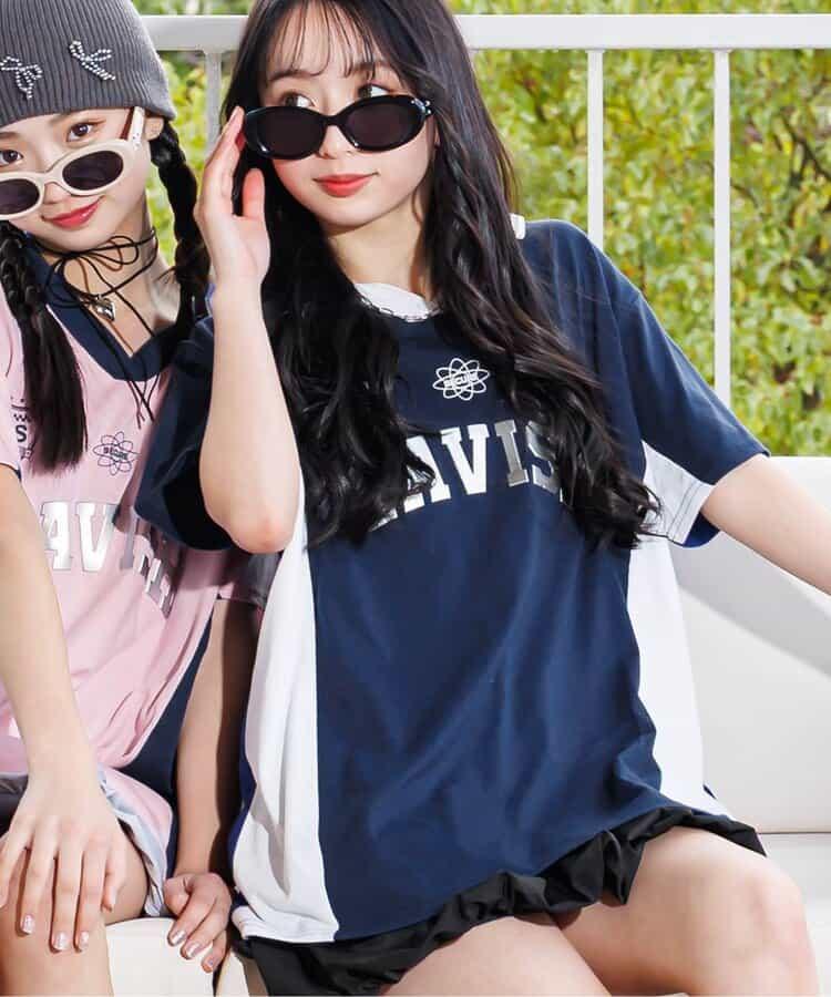 領口設計大尺碼T恤