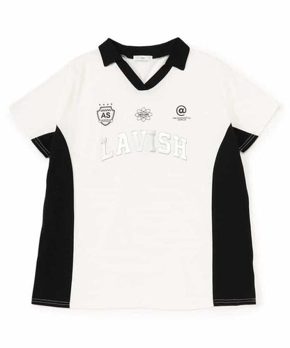 領口設計大尺碼T恤