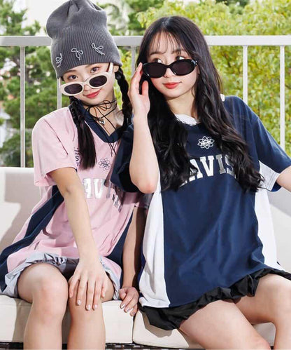 領口設計大尺碼T恤