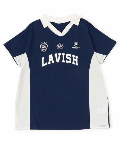 領口設計大尺碼T恤