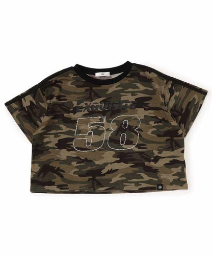 閃石數字印花T恤