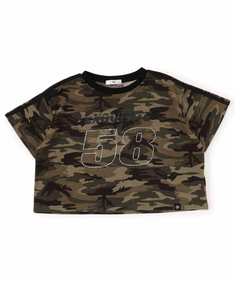 閃石數字印花T恤