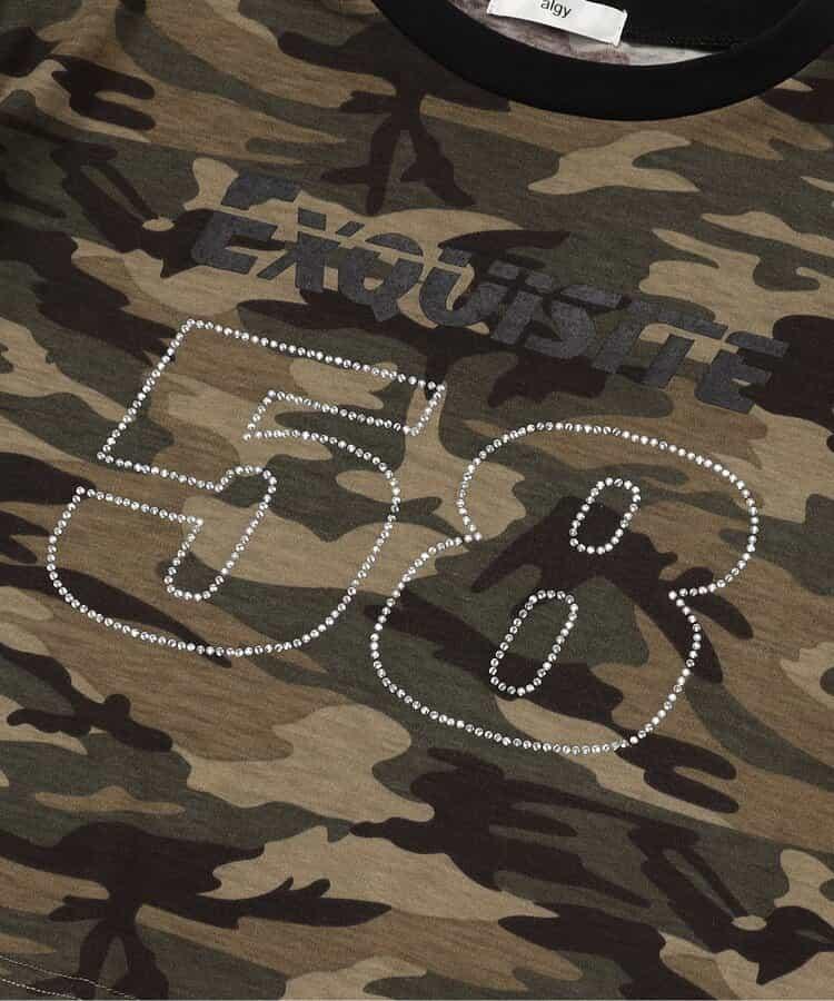 閃石數字印花T恤