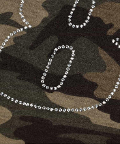 閃石數字印花T恤