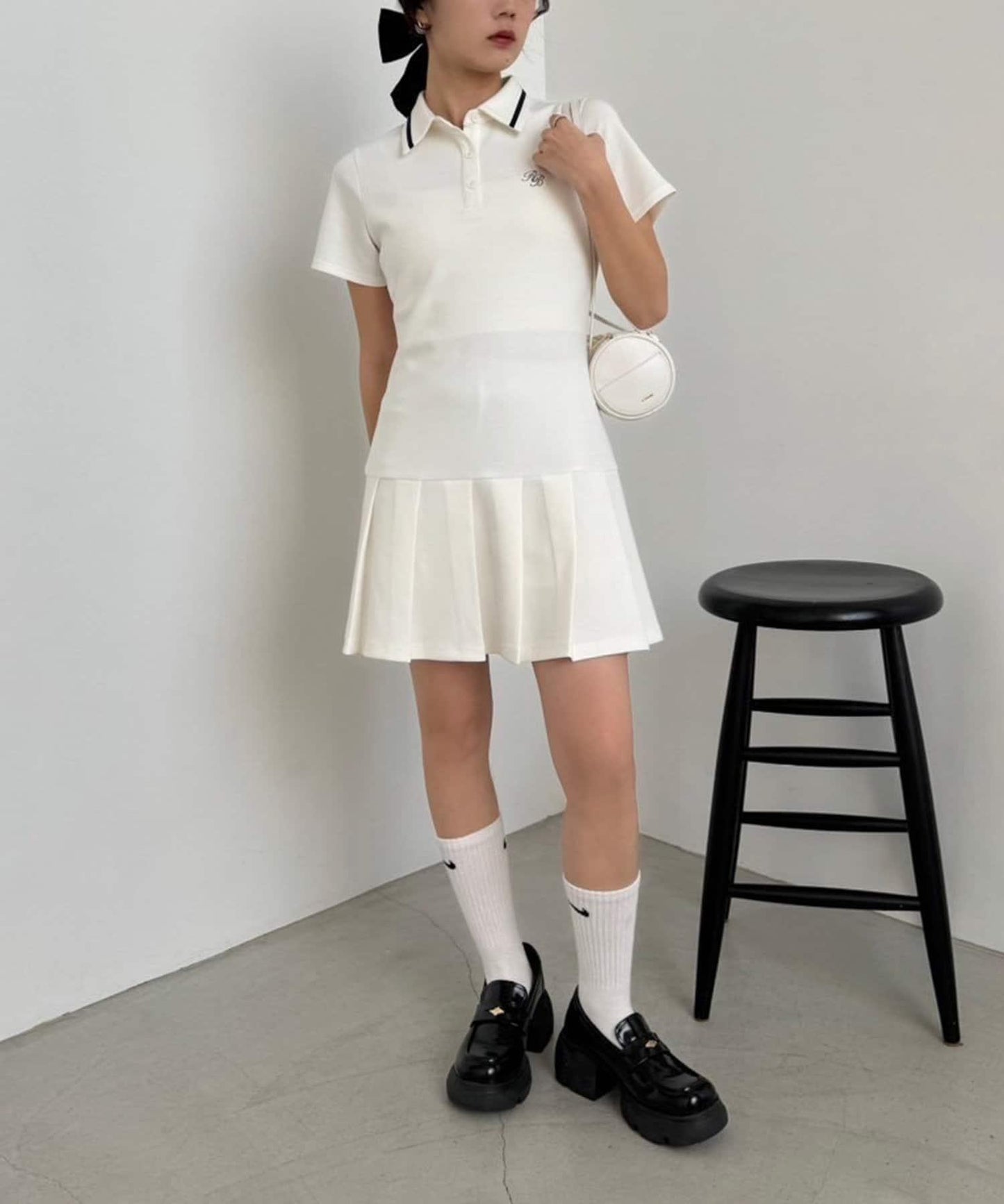 【一件接一件】修身迷你連衣裙