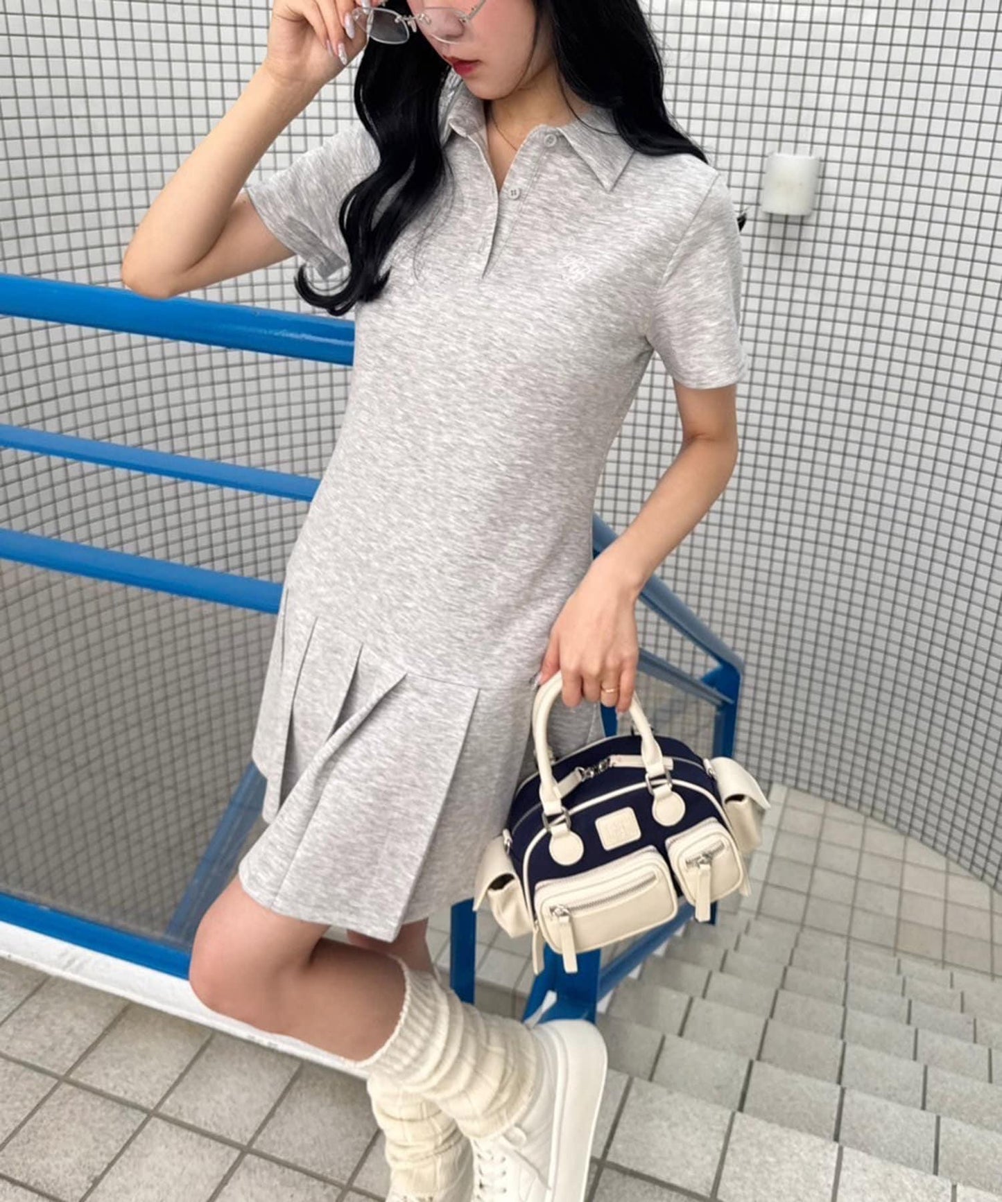 【一件接一件】修身迷你連衣裙