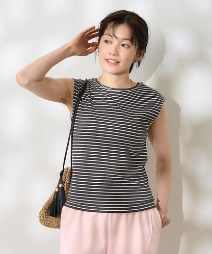 【套裝商品】亞麻粘膠 女士吊帶連衣裙 內搭套裝
