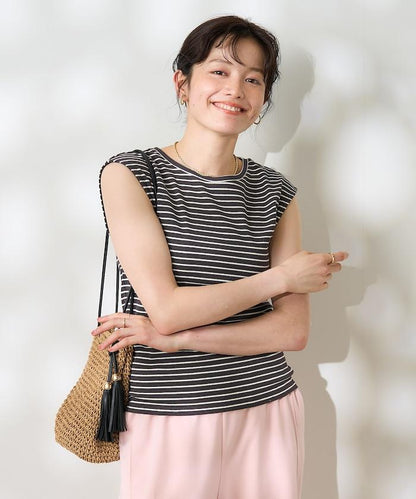 【套裝商品】亞麻粘膠 女士吊帶連衣裙 內搭套裝
