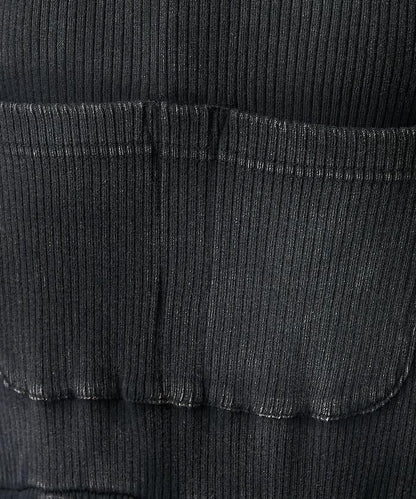 粉末漂白 軍裝風連體工裝褲