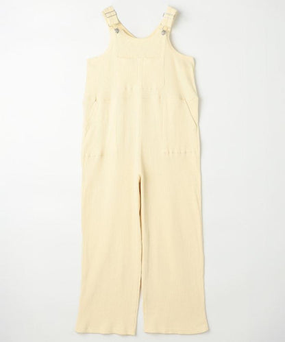 粉末漂白 軍裝風連體工裝褲