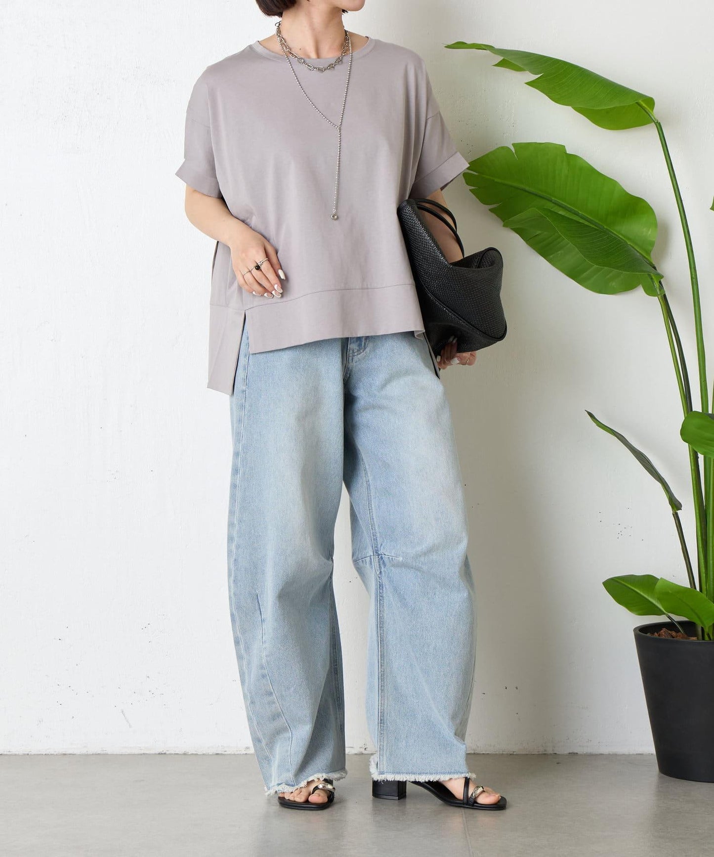 大尺寸變形T-shirt