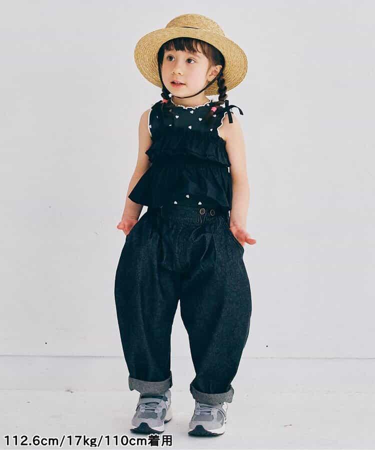 荷葉邊背心＆上衣套裝