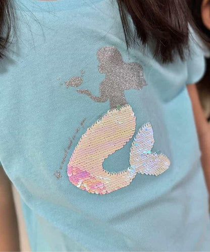 貝殼人魚冰淇淋主題T恤