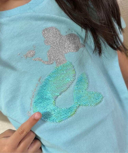 貝殼人魚冰淇淋主題T恤