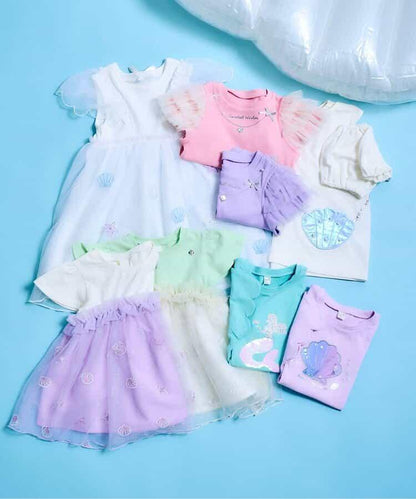 貝殼人魚冰淇淋主題T恤