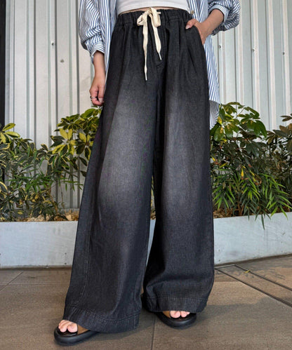 柔軟寬鬆牛仔褲