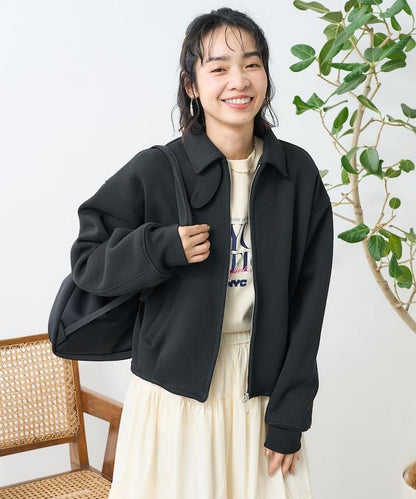 綁定拉鍊夾克
