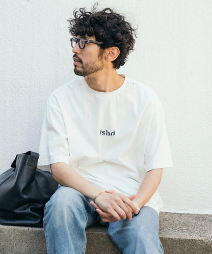 復古標誌短袖T恤