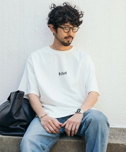 復古標誌短袖T恤