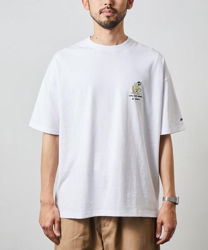 PK×狂熱商店  刺繡一點T恤 / 相機