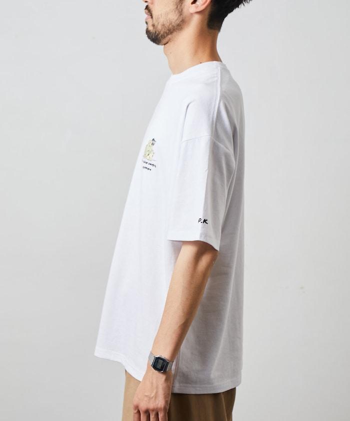 PK×狂熱商店  刺繡一點T恤 / 相機
