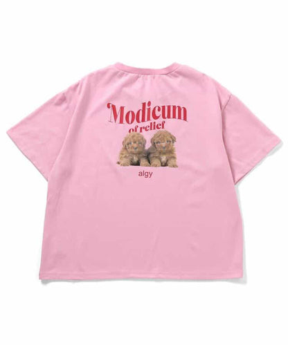 狗牙紋印花T-shirt