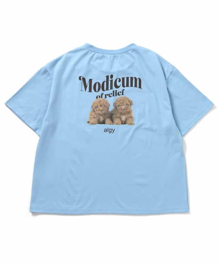 狗牙紋印花T-shirt