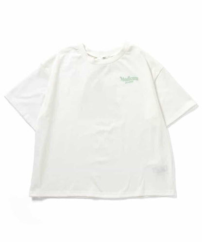 狗牙紋印花T-shirt