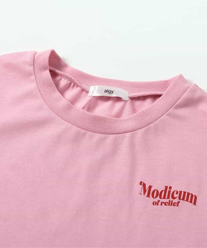 狗牙紋印花T-shirt