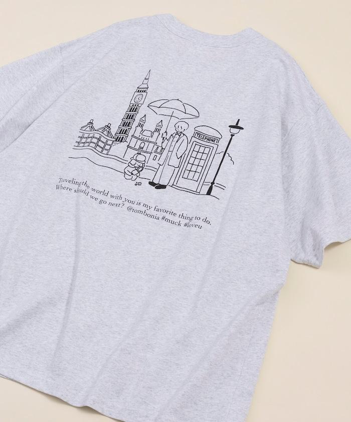 tombonia  London 旅行 短袖T恤