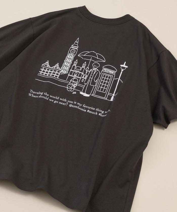 tombonia  London 旅行 短袖T恤