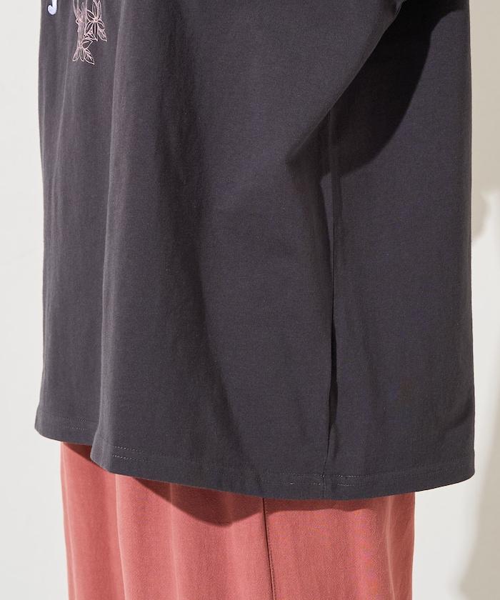 花印花×綻放 刺繡 短袖 T恤【限定推出】