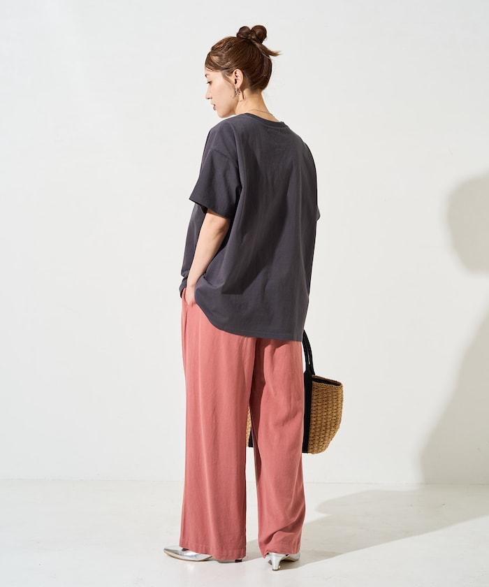 花印花×綻放 刺繡 短袖 T恤【限定推出】