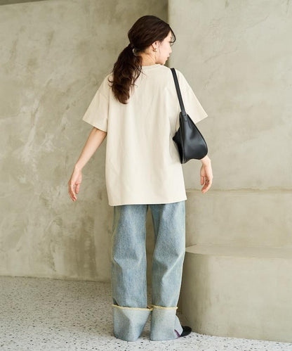 花印花×綻放 刺繡 短袖 T恤【限定推出】