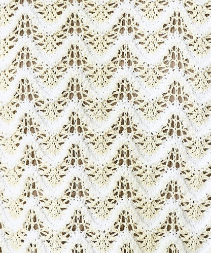 2WAY 夏季 印花針織馬甲/ 透視針織馬甲