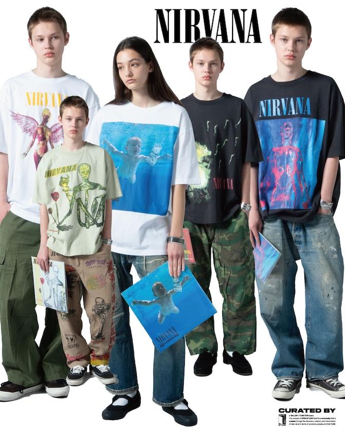 NIRVANA IN UTERO 圓領短袖T恤