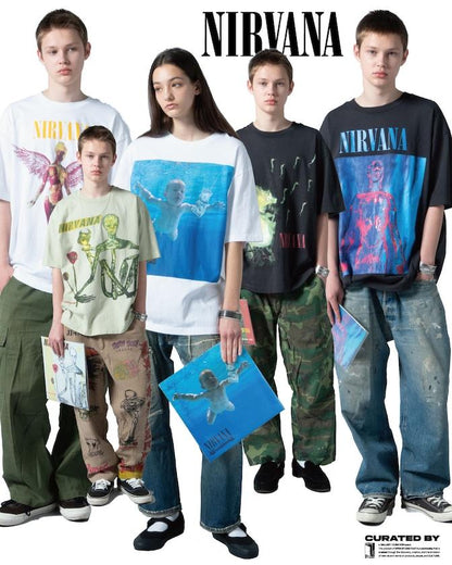 NIRVANA IN UTERO 圓領短袖T恤