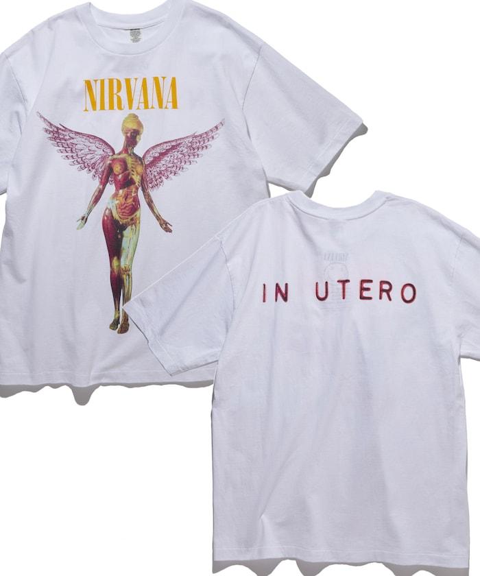 NIRVANA IN UTERO 圓領短袖T恤