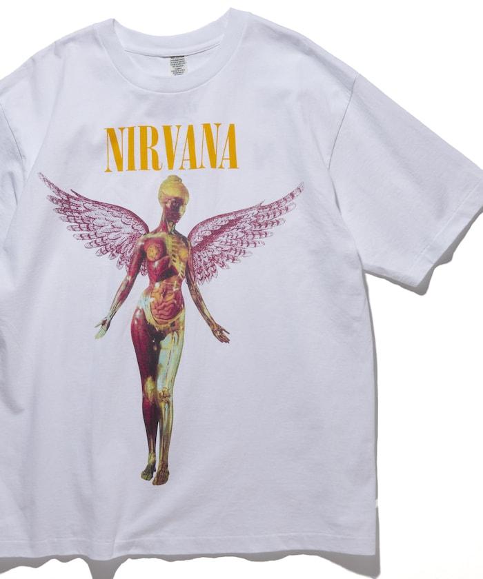 NIRVANA IN UTERO 圓領短袖T恤