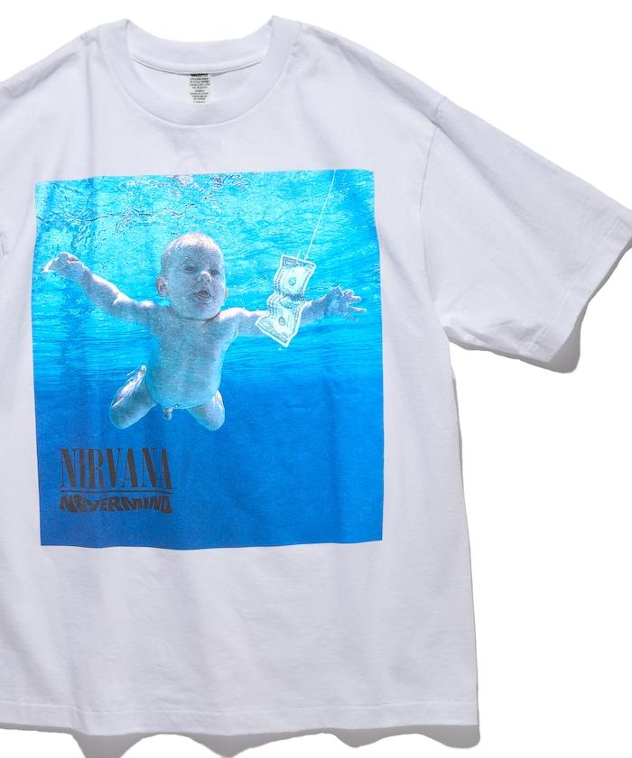 NIRVANA NEVERMIND 圓領樂隊T恤