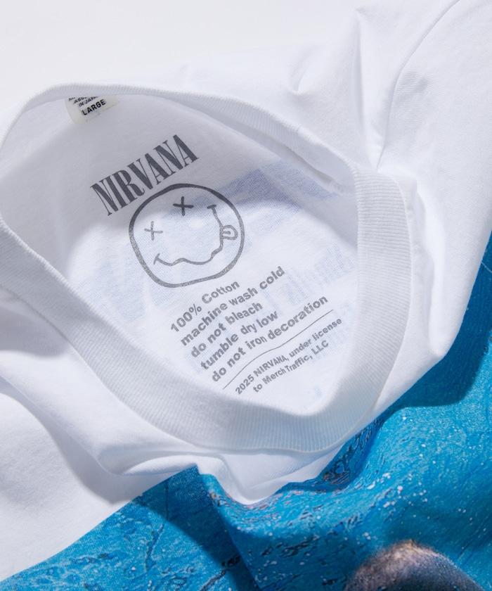 NIRVANA NEVERMIND 圓領樂隊T恤
