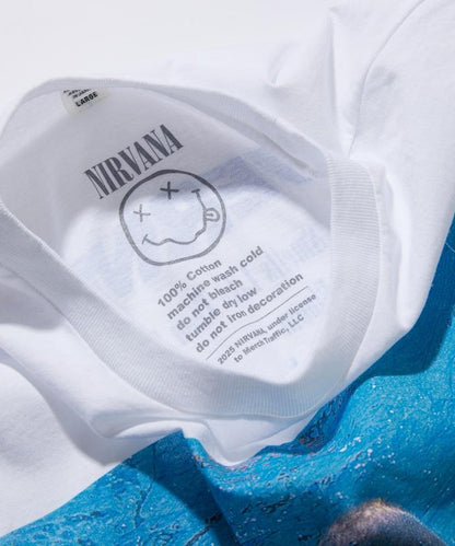 NIRVANA NEVERMIND 圓領樂隊T恤