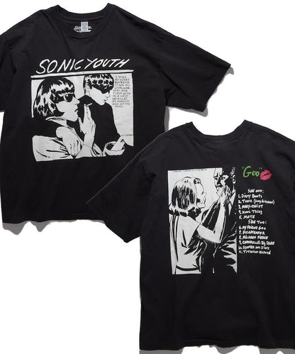 SONIC YOUTH GOO 圓領樂隊T恤