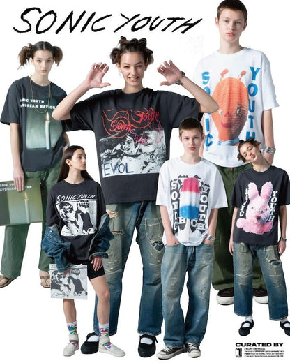 SONIC YOUTH GOO 圓領樂隊T恤