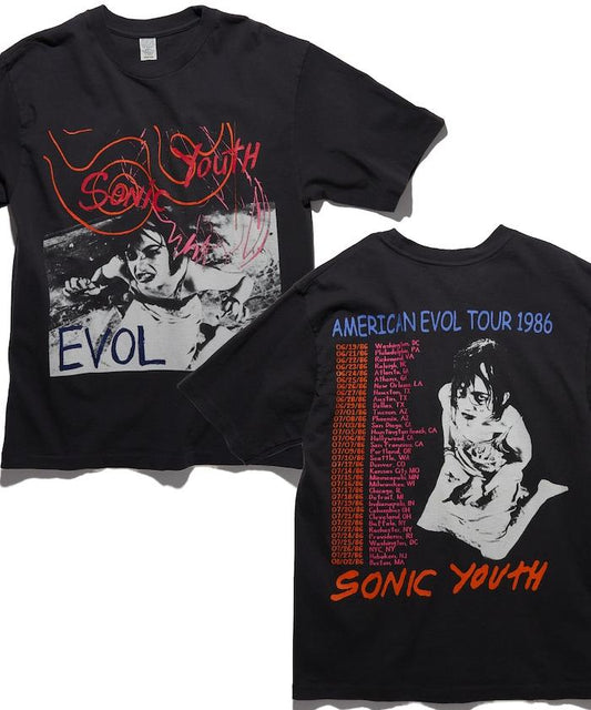 SONIC YOUTH EVOL 圓領短袖T恤