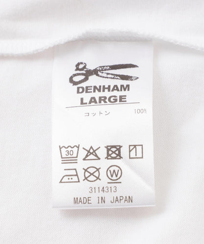 DENHAM/丹哈姆/三剪刀T恤